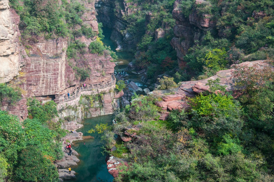 云台山红石峡