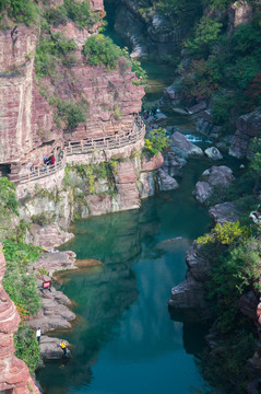 云台山红石峡