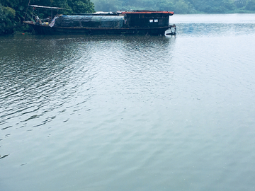 流溪河水上旦家