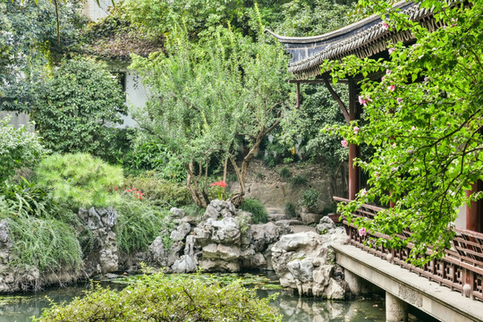 瞻园园景