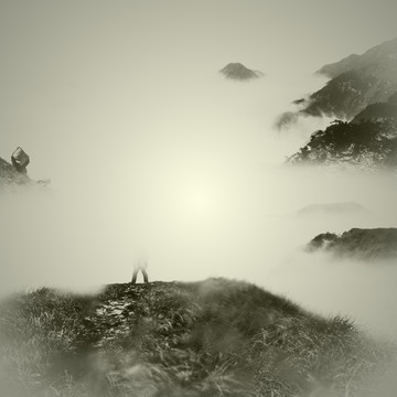 意境云雾山水