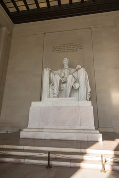 林肯坐像 林肯雕像