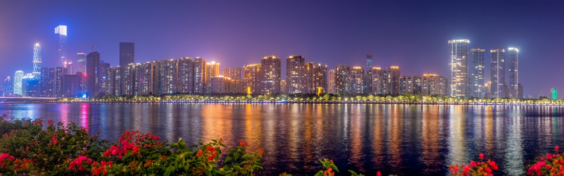 广州夜景 全景高清大画幅