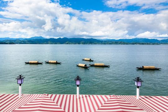 千岛湖湖景
