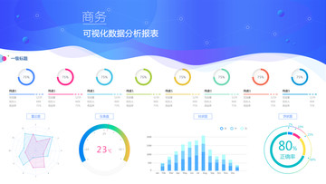 可视化数据分析报表