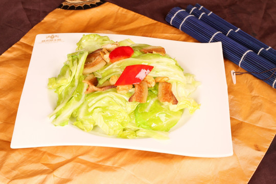 生炒圆白菜