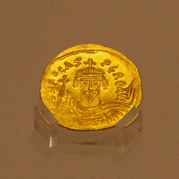拜占庭 君士坦斯二世 金币