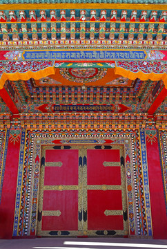藏族传统建筑雕饰