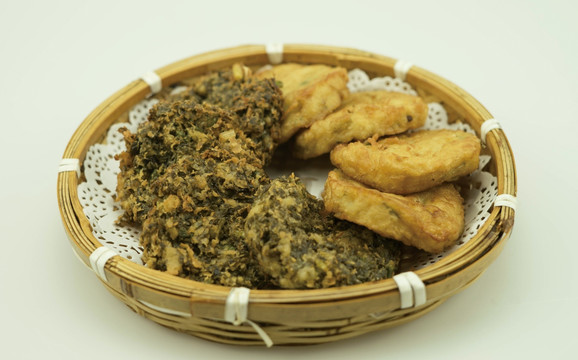 紫菜饼文蛤饼