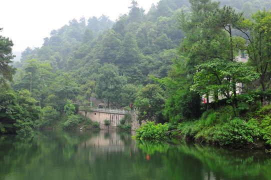 湖南省张家界风景山峰旅游景点
