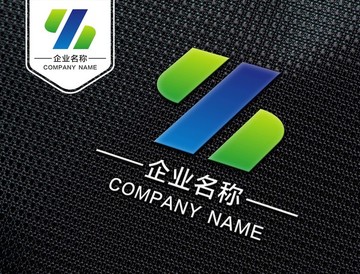 yh字母LOGO设计 HY标志