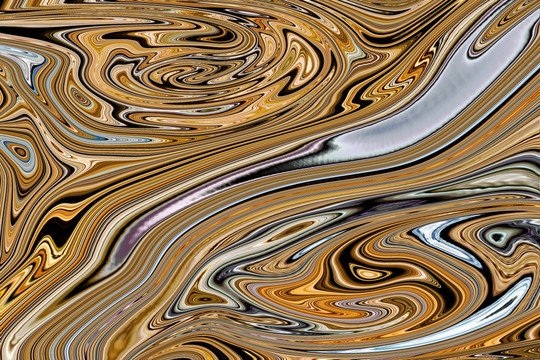 抽象画 油画 TIF无分层