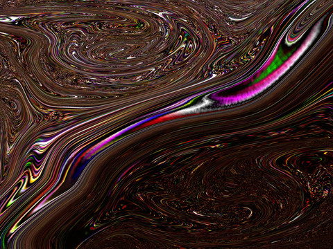 抽象画 油画 TIF无分层