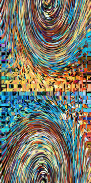 抽象画