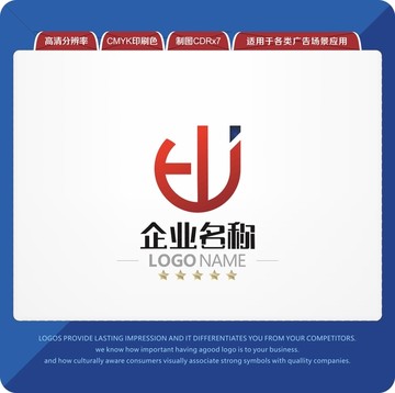 EU字母LOGO