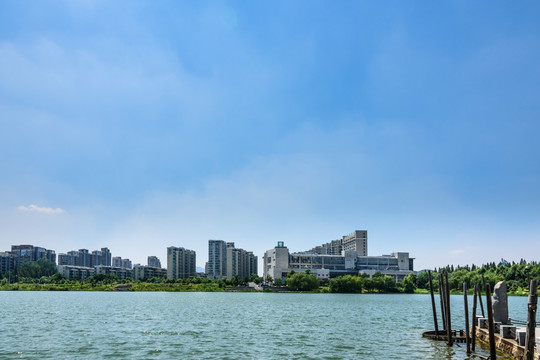湖景