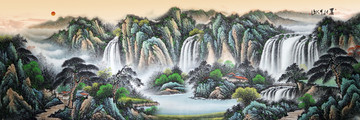 山水画