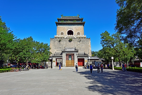 北京钟鼓楼文化广场