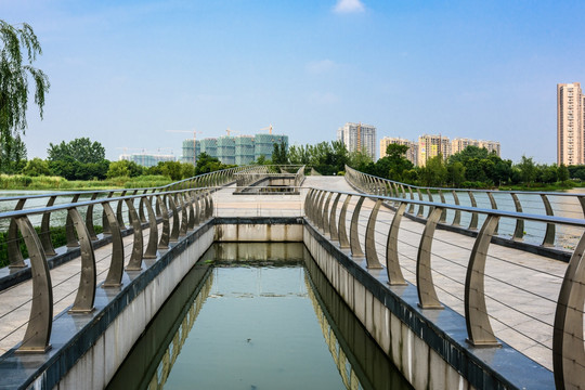 莲花湖公园水景观