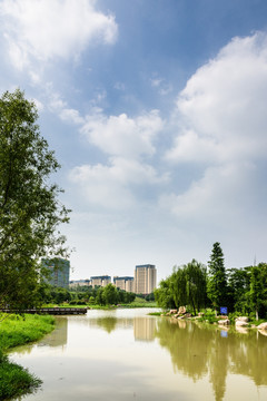 莲花湖公园景观