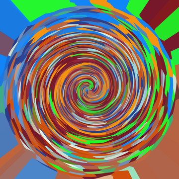 抽象画