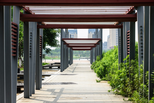 莲花湖公园景观