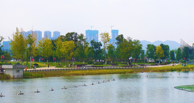 长沙市梅溪湖公园