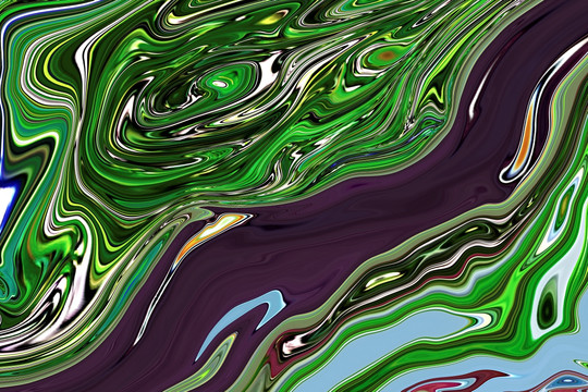 抽象画 油画 TIF无分层