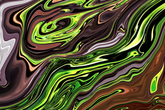抽象画 油画 TIF无分层