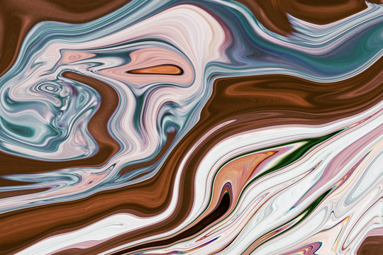 抽象画 油画 TIF无分层