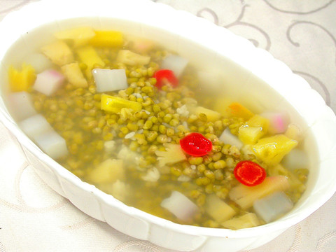 冰冻绿豆汤