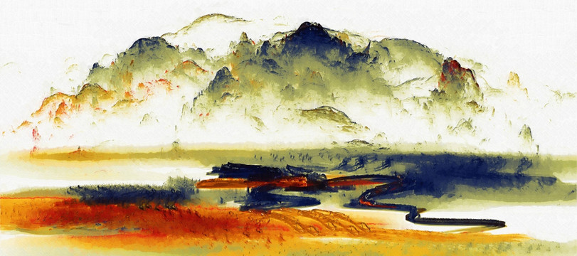 抽象画