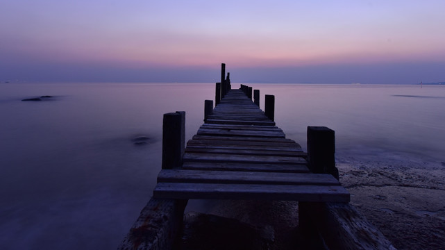 海边小景 日出黎明