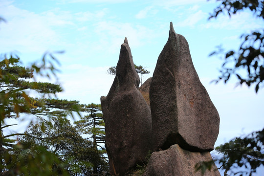 三清山 企鹅石