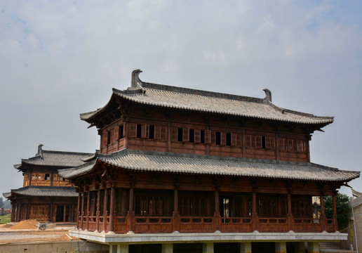 中国古镇仿古建筑