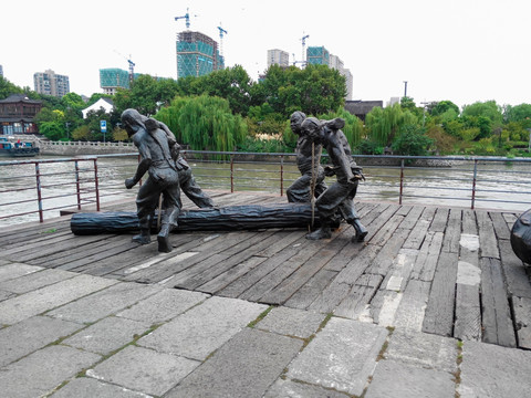 京杭运河码头