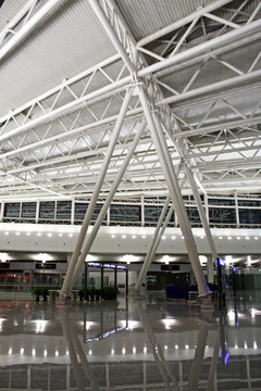 天津机场 航站楼 候机厅