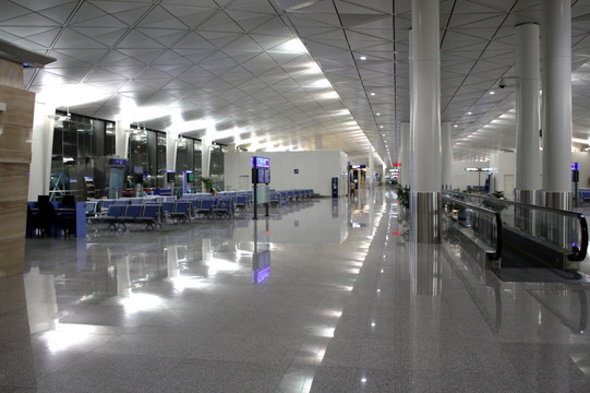 天津机场 航站楼 候机厅