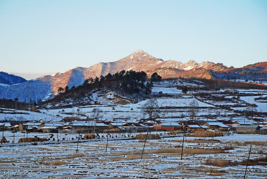 雪乡鸟瞰
