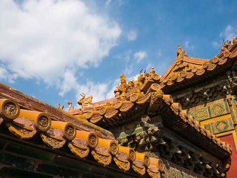 北京故宫一角