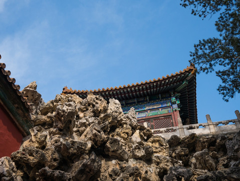 北京故宫一角