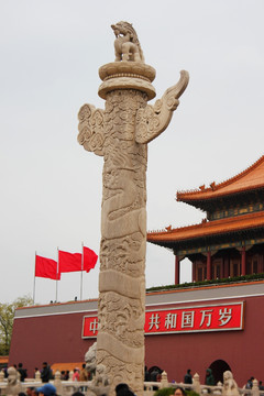 华表 北京 建筑 符号 汉白