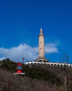 白玉山塔