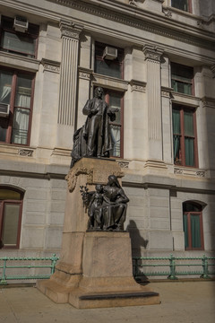 费城人物雕像