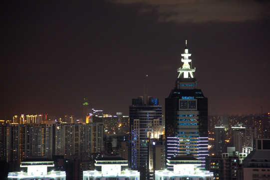 深圳福田中心区夜景