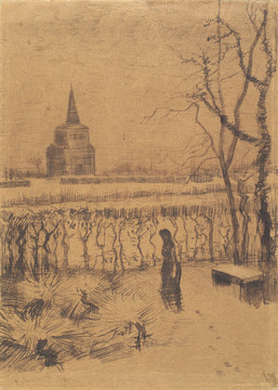文森特梵高素描画