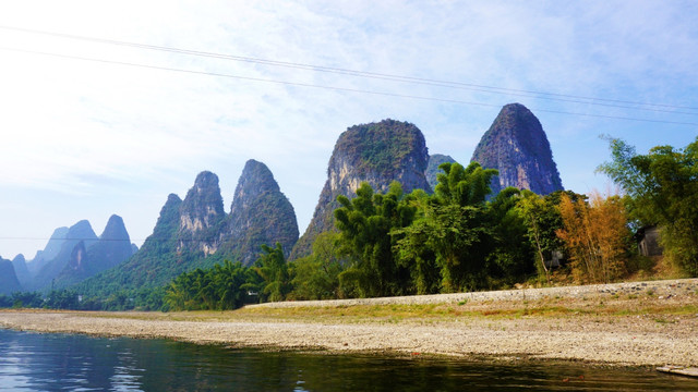 阳朔漓江风景