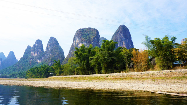 阳朔漓江风景