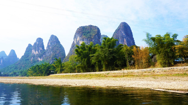 阳朔漓江风景