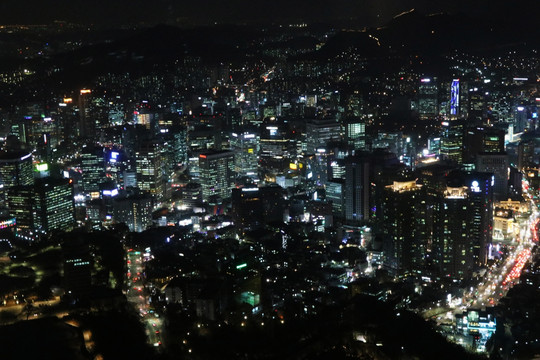 城市夜景